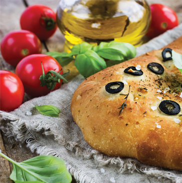 vegan&nistisima, vegan&fasting, recipe, gourmet, healthy_food, vegetarian, cooking, meatless, bread with olives, wheat flour, corn flour, black olives, sun-dried tomatoes, dry yeast, Oregano, olive oil, Monk Fruit